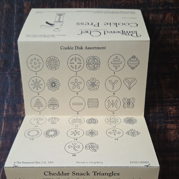 Pampered Chef Cookie Press - New - Picture 9 of 11